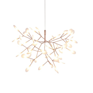 Rose Gold Firefly LED Chandelier