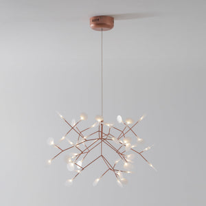 Rose Gold Firefly LED Chandelier