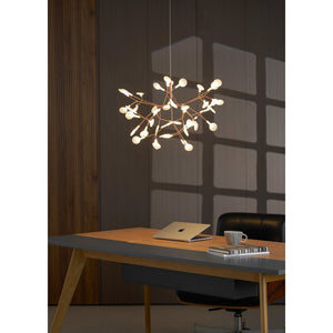 Rose Gold Firefly LED Chandelier