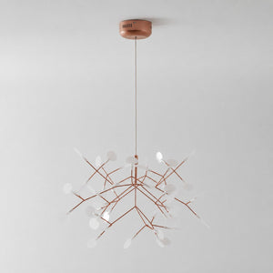 Rose Gold Firefly LED Chandelier