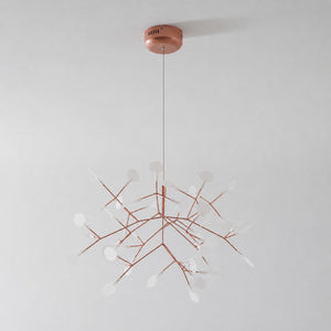 Rose Gold Firefly LED Chandelier
