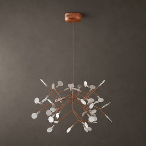Rose Gold Firefly LED Chandelier