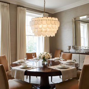 Hexa Cloud Alabaster Pendant Light