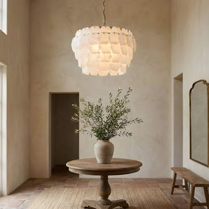 Hexa Cloud Alabaster Pendant Light