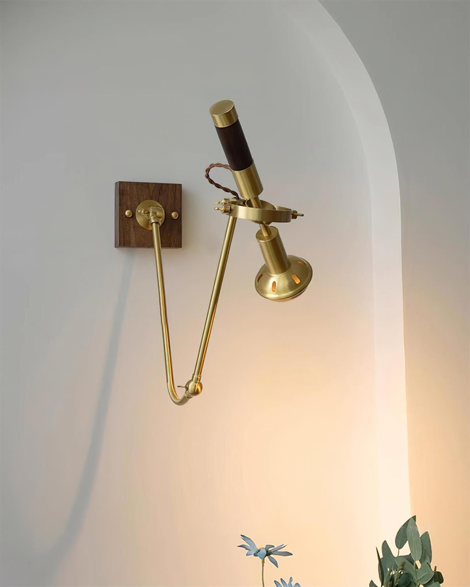 Hinkley Brass Wall Lamp