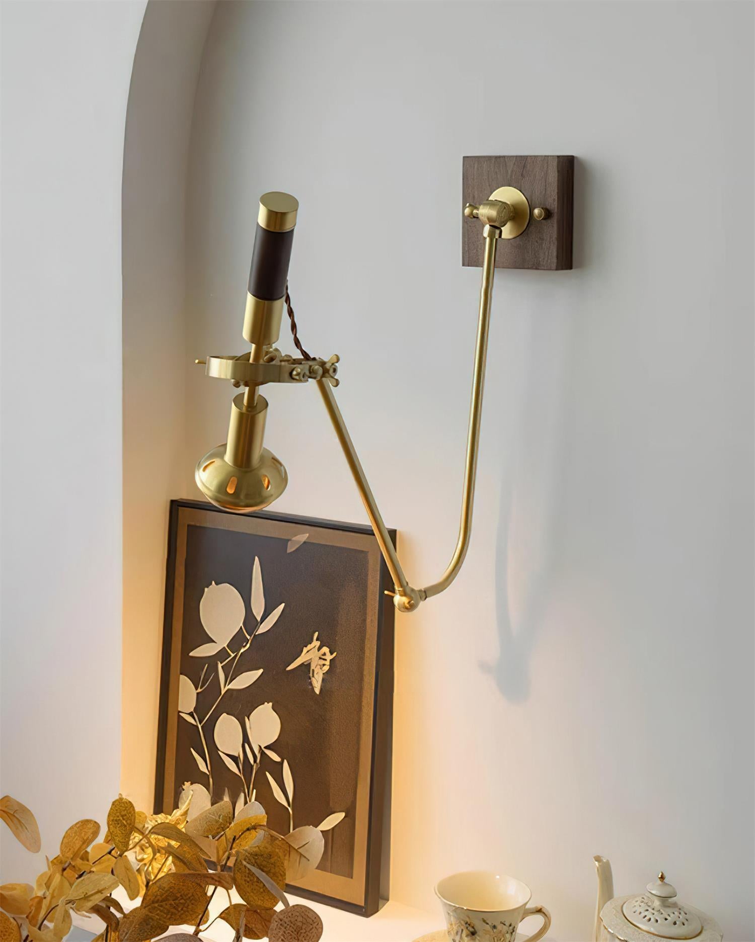 Hinkley Brass Wall Lamp