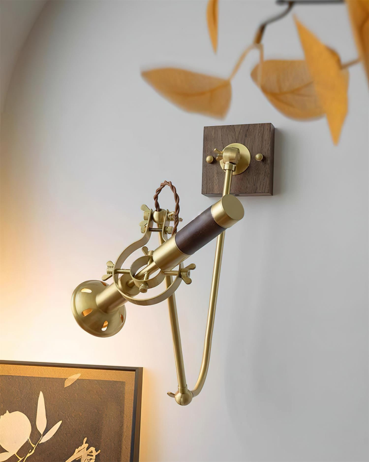 Hinkley Brass Wall Lamp