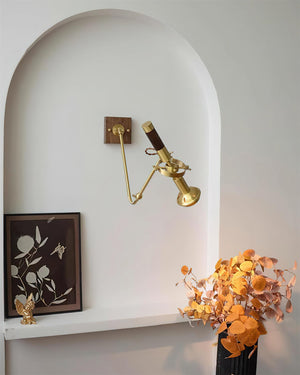 Hinkley Brass Wall Lamp