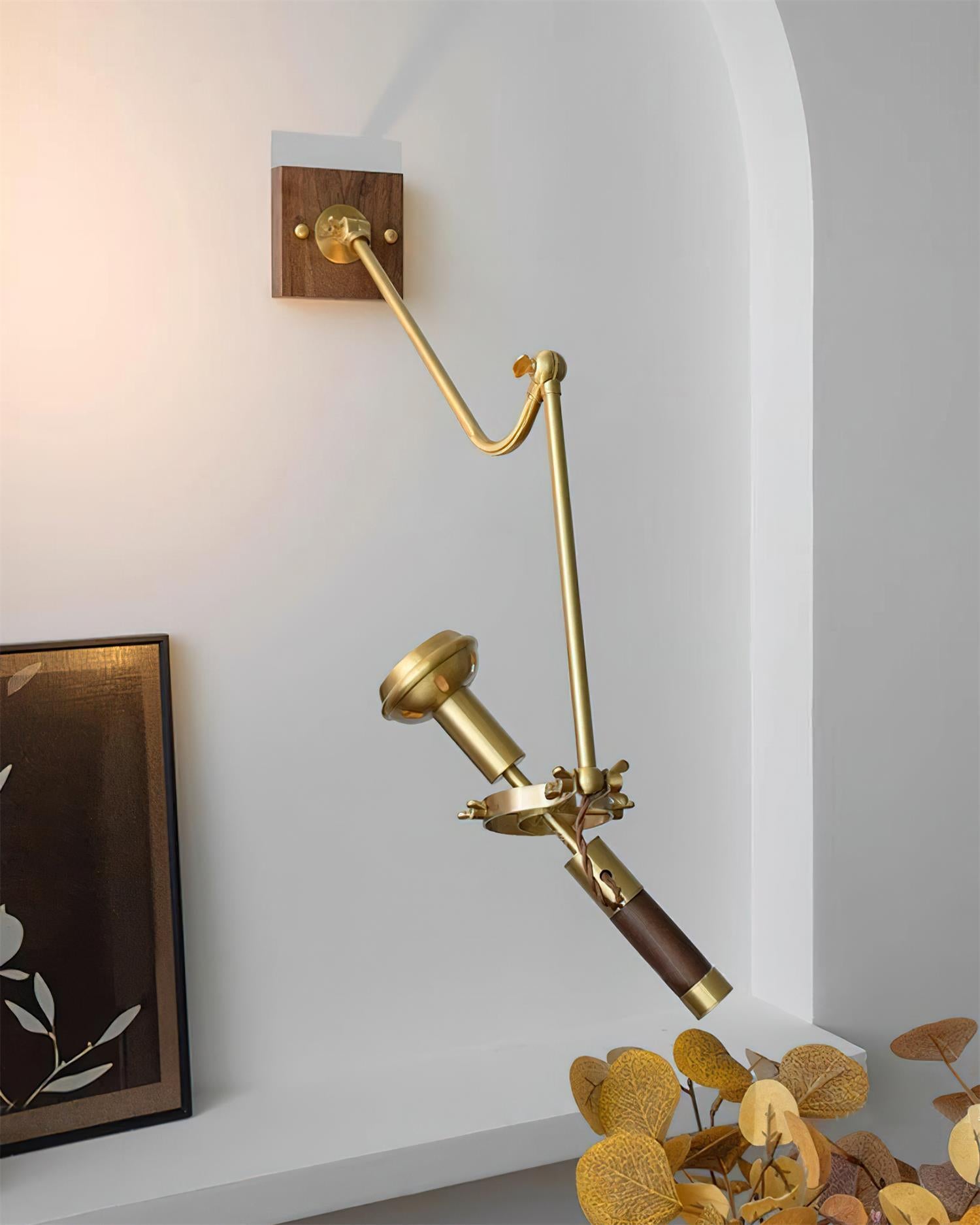 Hinkley Brass Wall Lamp