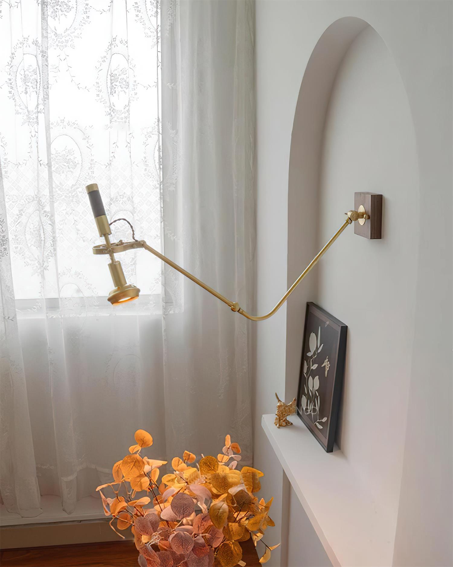 Hinkley Brass Wall Lamp