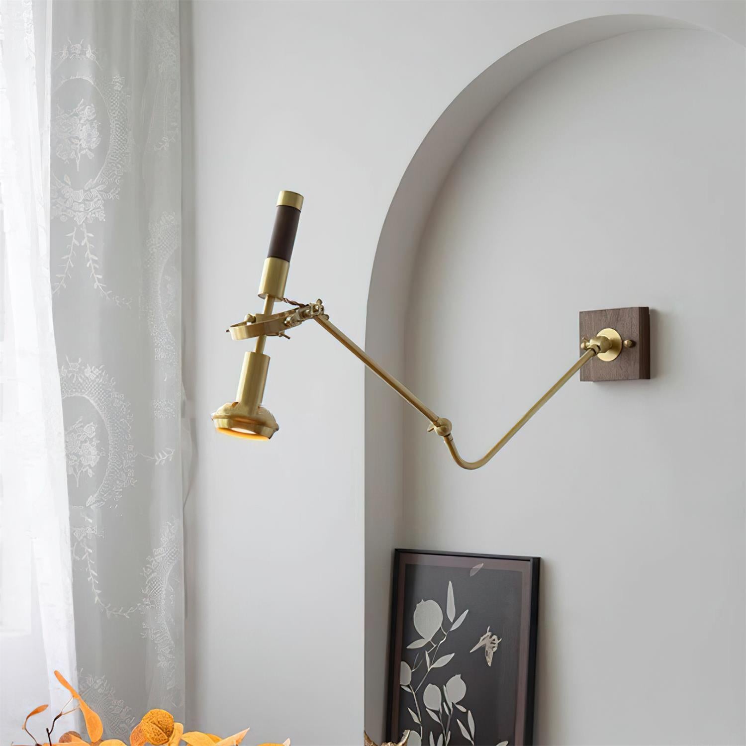 Hinkley Brass Wall Lamp