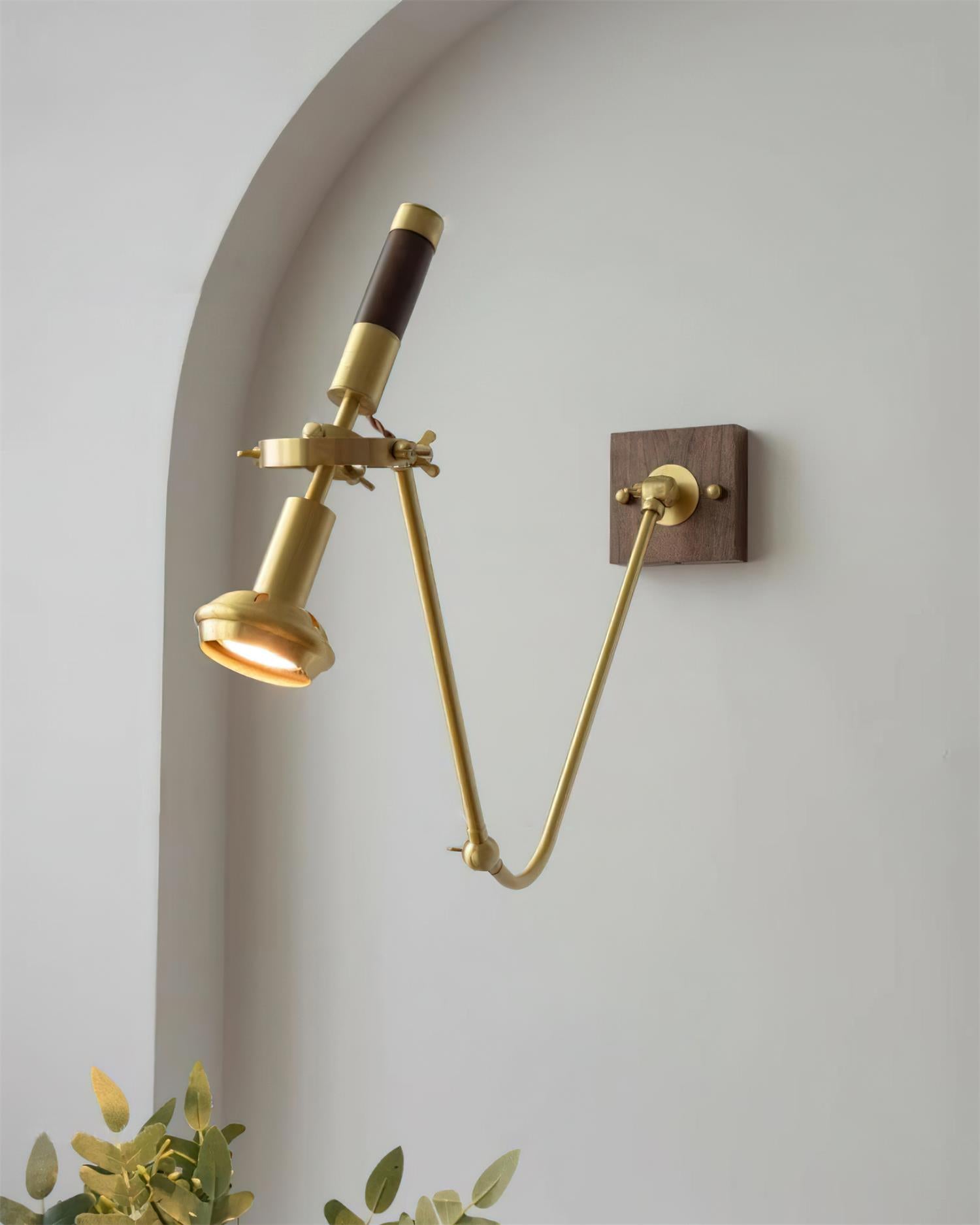 Hinkley Brass Wall Lamp