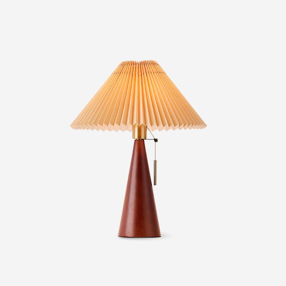 Hokie Wood Table Lamp 13.7″- 18.8″ - Docos