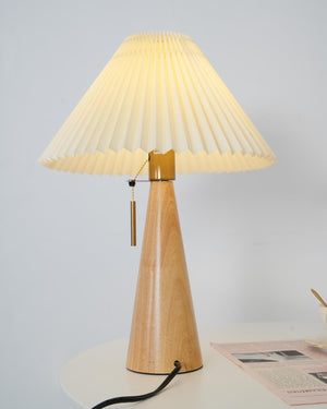 مصباح طاولة خشب هوكي 13.7 بوصة - 18.8 بوصة