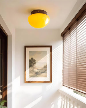 Honeyed Dome Ceiling Lamp