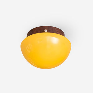 Honeyed Dome Ceiling Lamp