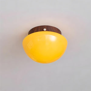 Honeyed Dome Ceiling Lamp