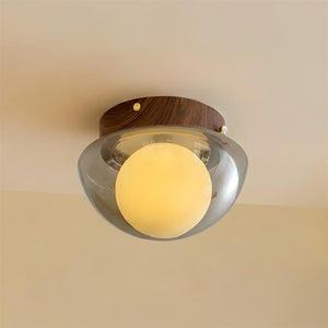 Honeyed Dome Ceiling Lamp