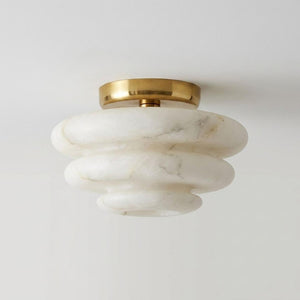 Honeylite Alabaster Flush Mount