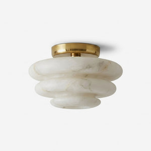 Honeylite Alabaster Flush Mount