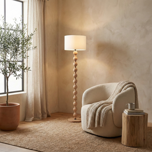 Lámpara de Pie Hugo Barbell 15.7″- 62.9″