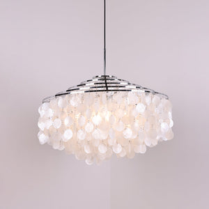 Round Shell Chandelier