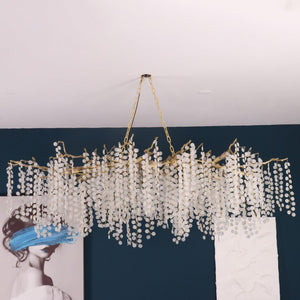 Shiro Noda Crystal Chandelier