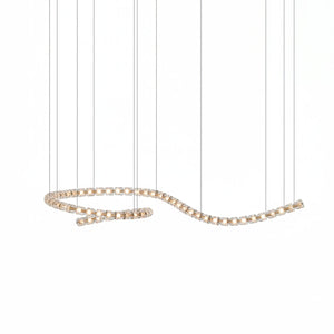Gabriel Gold Chandelier