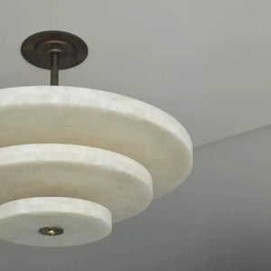 Ice Queen Alabaster Chandelier
