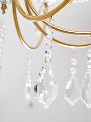 Imperial Pearl Crystal Chandelier