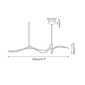 Inari Line Chandelier