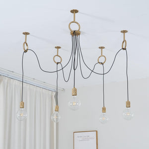 Industrial Spider Chandelier
