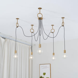 Industrial Spider Chandelier