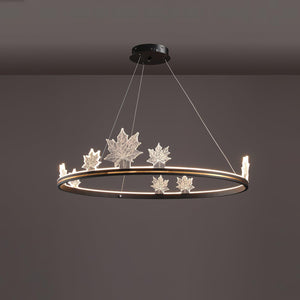 Ion Leaf Chandelier