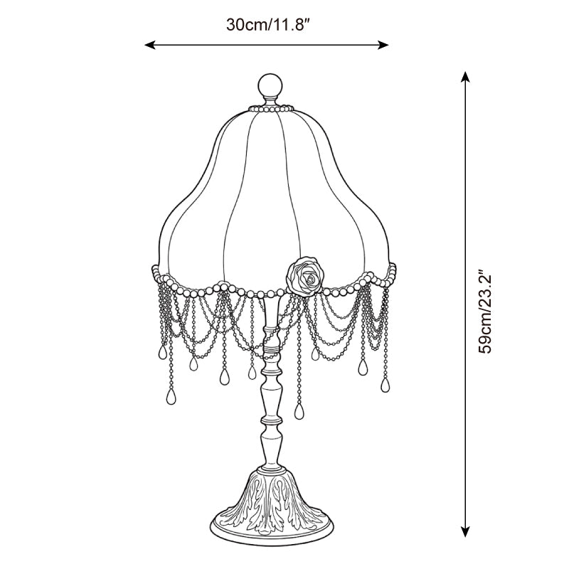 Ismerelle Table Lamp — Dimension drawings 1