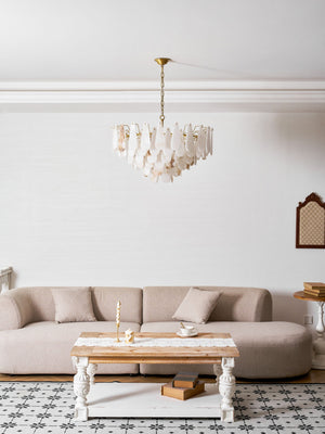 Leon Alabaster Chandelier