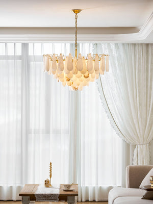 Leon Alabaster Chandelier
