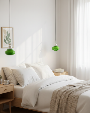 Jade Pulse Pendant Lamp