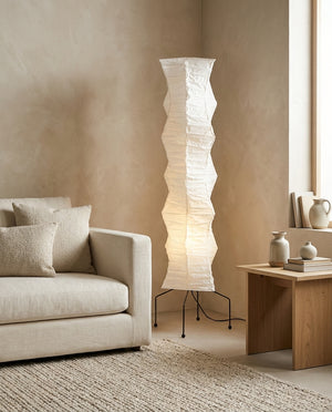 Japanese Rice Paper Floor Lamp