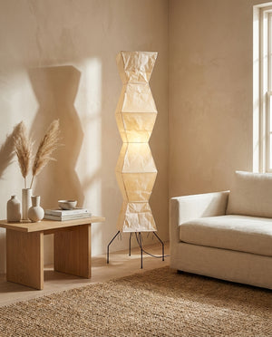 Japanese Rice Paper Floor Lamp