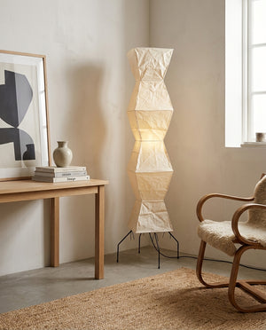Japanese Rice Paper Floor Lamp
