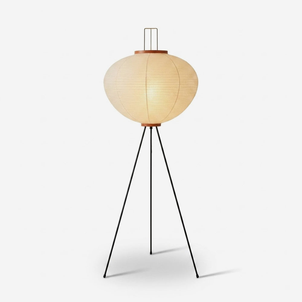 Japanese Rice Paper Floor Lamp