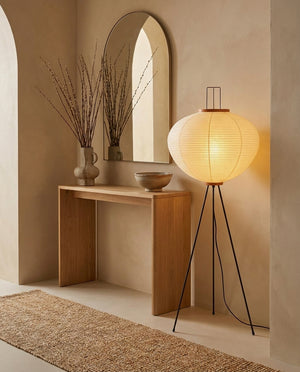 Japanese Rice Paper Floor Lamp