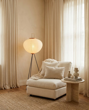 Japanese Rice Paper Floor Lamp