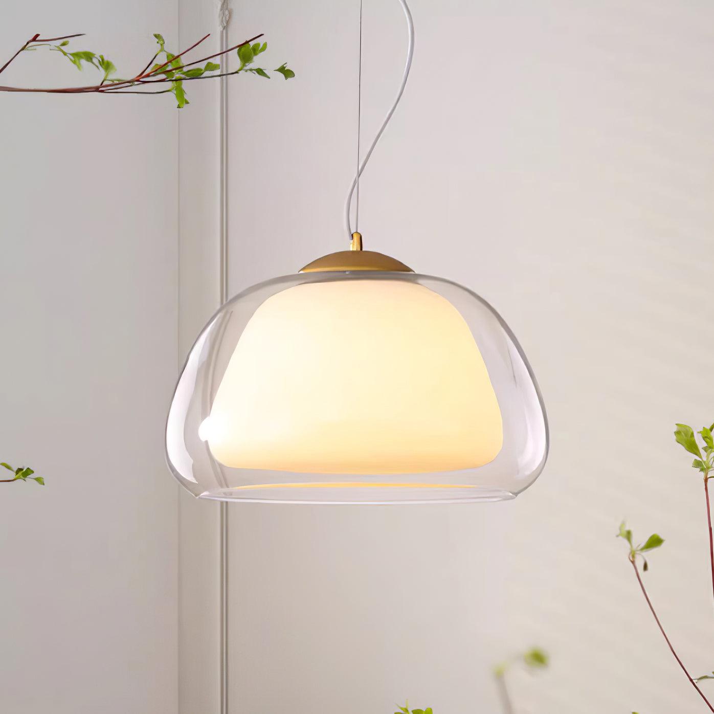 Jelly Glass Pendant Light 15.7″- 9.8″ - Docos