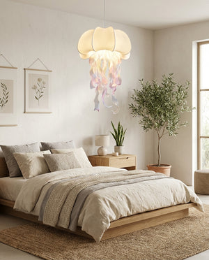 Jellyfish Fabric Pendant Lamp – detail 6