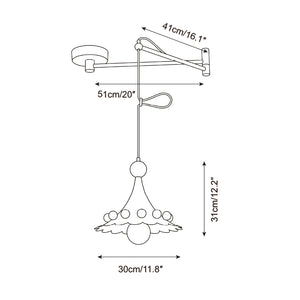 Jubilo Swing Arm Pendant Lamp
