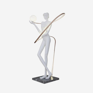 Julie Goddess Sculpture Floor Lamp