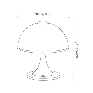 Julie Mushroom Table Lamp 11.8″- 17.7″