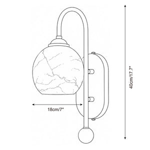 Juliet Alabaster Wall Sconce